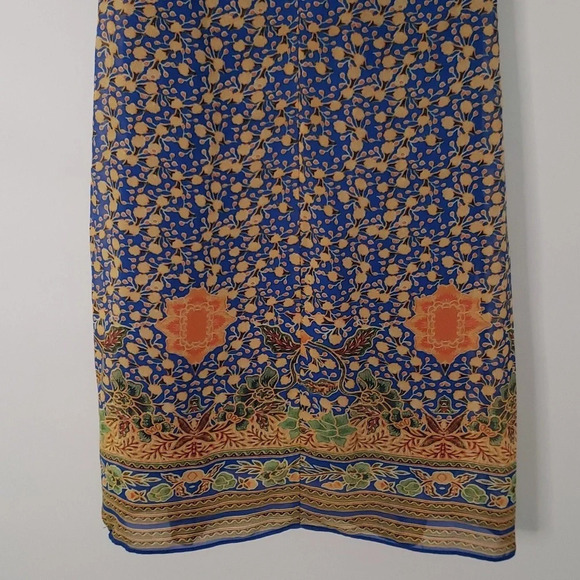 Rabbit Rabbit Rabbit Floral Multicolor Smocked Lined Size 6 Dress - Picture 10 of 14